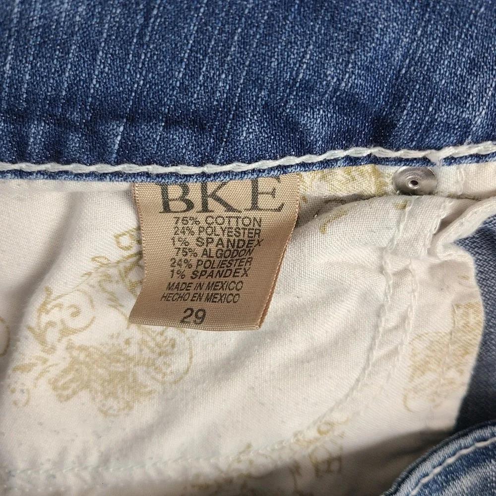 Buckle Denim Jeans Shorts Womens 29 Blue Culture‎ Bermuda Capri 16